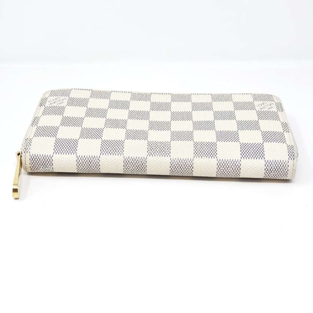 Auth Louis Vuitton Damier Azur  Zippy Zippy Wallet - Picture 3 of 13